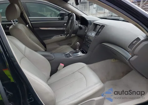 2012 Infiniti G25 Journey from USA, damaged, VIN JN1DV6APXCM810866